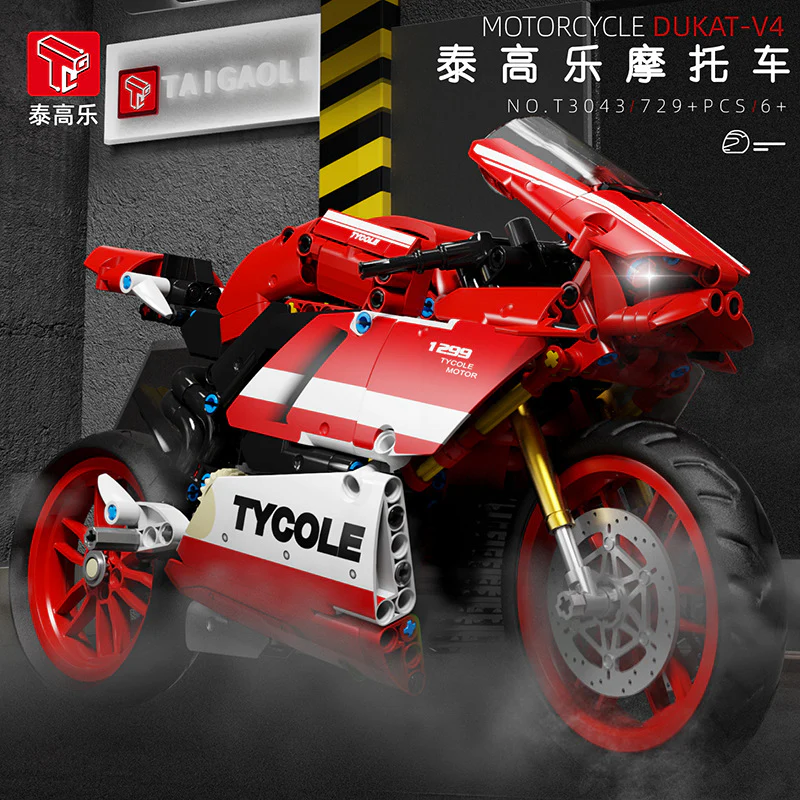 TGL T3043 Ducati Motorcycle - YWOBB