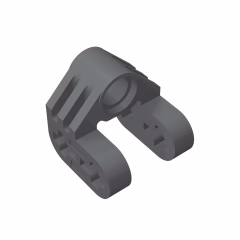 GOBRICKS GDS-1029 Axle and Pin Connector Perpendicular Split - YWOBB