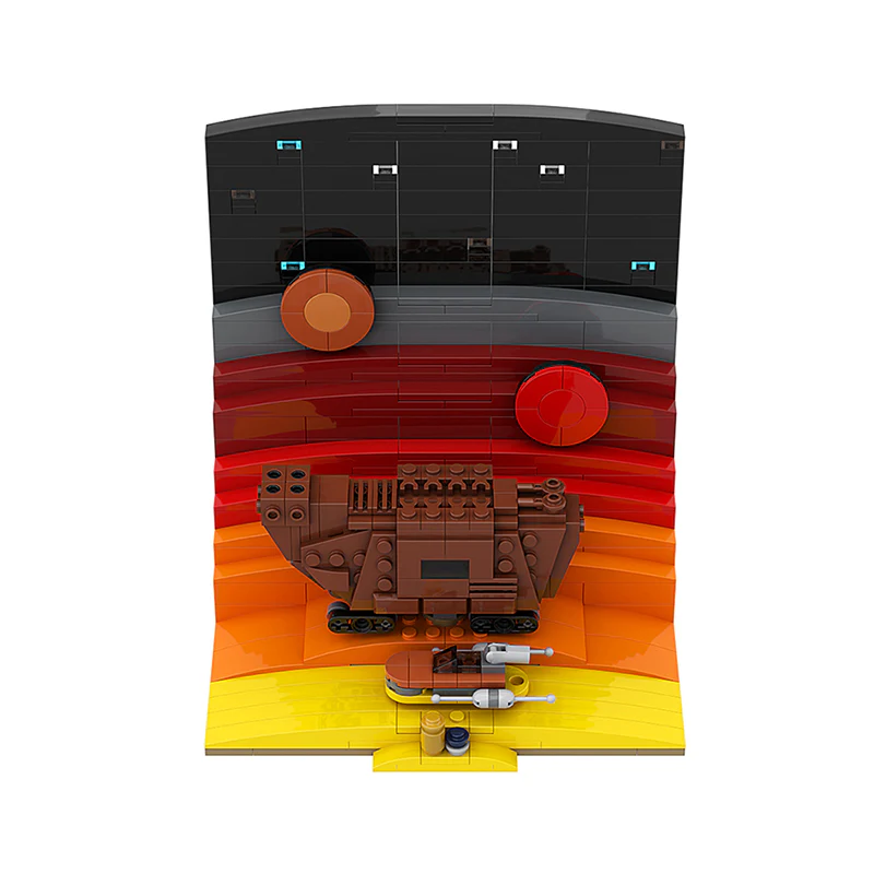 GOBRICKS MOC A0156Y02 Micro Episode IV :TATOOINE - YWOBB