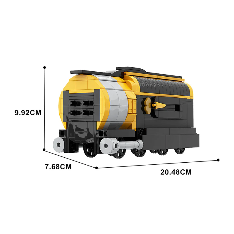 GOBRICKS MOC A0876Y02 Star Railway - Cars - YWOBB