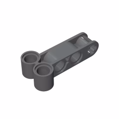 GOBRICKS GDS-941 Axle and Pin Connector Perpendicular Double 4L - YWOBB
