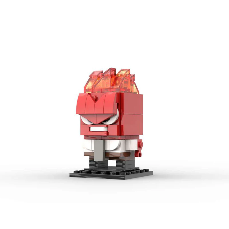 GOBRICKS MOC 136894 Anger - YWOBB