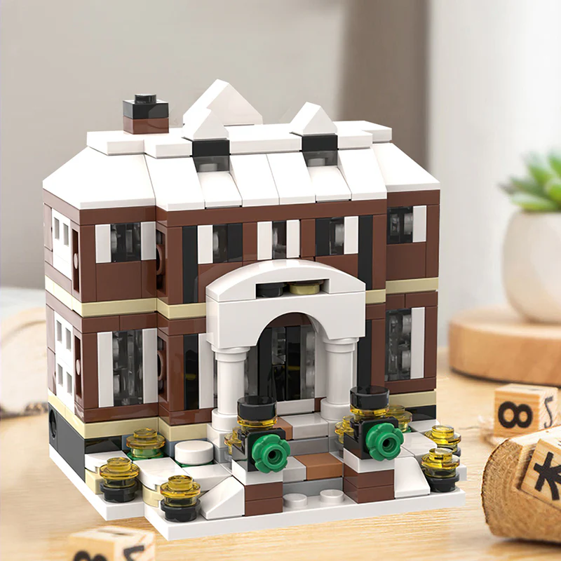 GOBRICKS MOC 125387 Mini 21330 Home Alone House - YWOBB