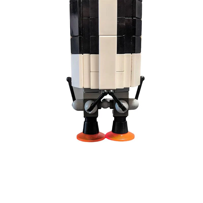 MOC 34453 Gemini Titan rocket (Saturn V scale) - YWOBB