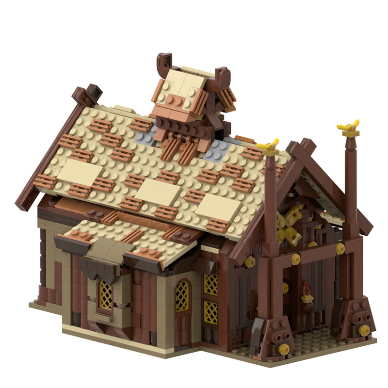 GOBRICKS MOC 186205 Meduseld from Lord of The Rings - YWOBB