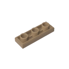 GOBRICKS GDS-M258 Tile Modified 1 x 3 Inverted with Hole - YWOBB
