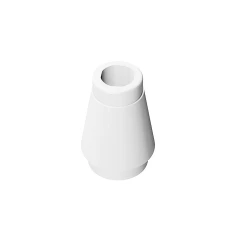 GOBRICKS GDS-606 Cone 1 x 1 without Top Groove - YWOBB