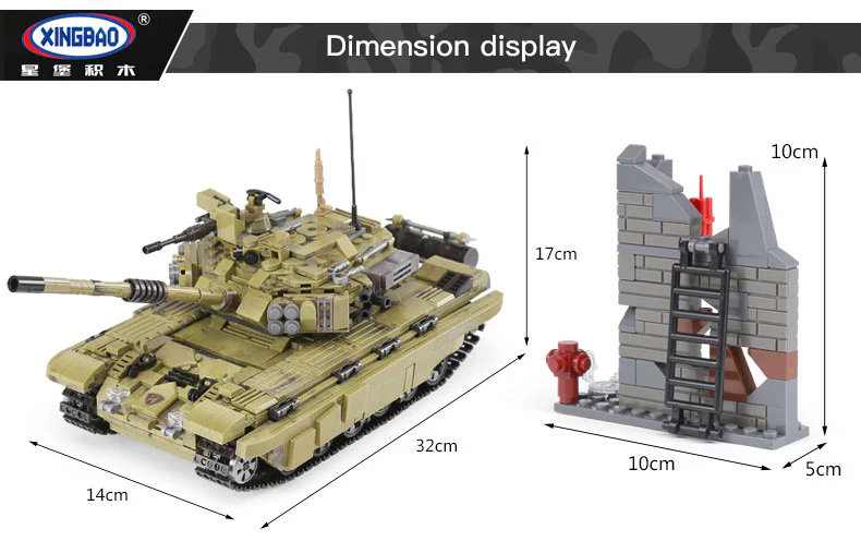 XINGBAO XB-06015 The Scorpio Tiger Tank - YWOBB