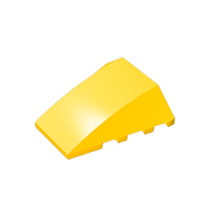 GOBRICKS GDS-730 Wedge 4 x 4 No Studs - YWOBB