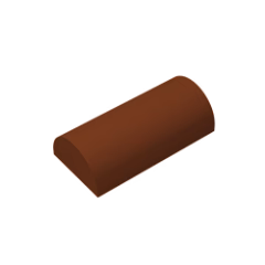 GOBRICKS GDS-1115 Curved 2 x 4 Double - YWOBB