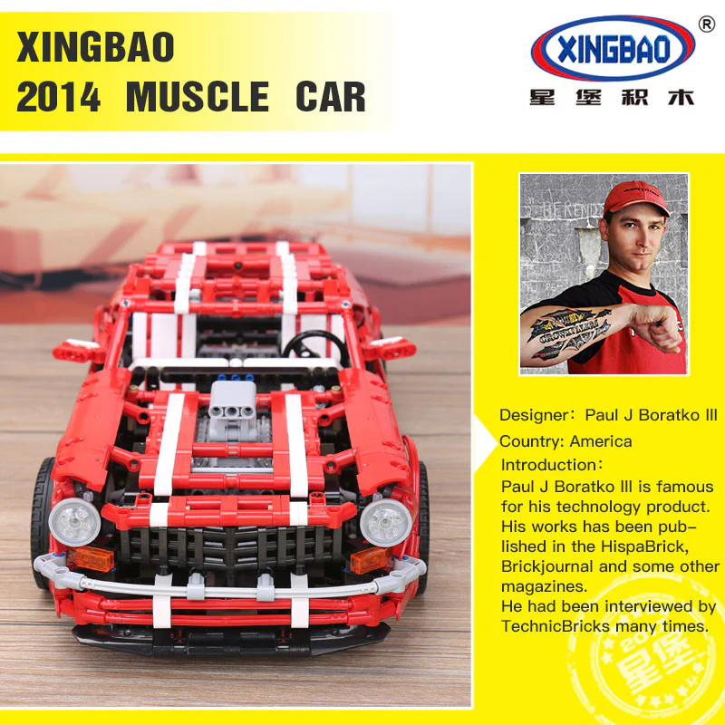 XINGBAO XB-07001 The 2014 Muscle Car - YWOBB