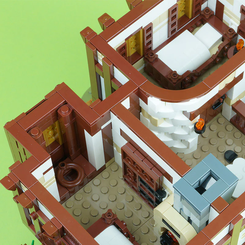 MOC 72838 Medieval Tavern - YWOBB