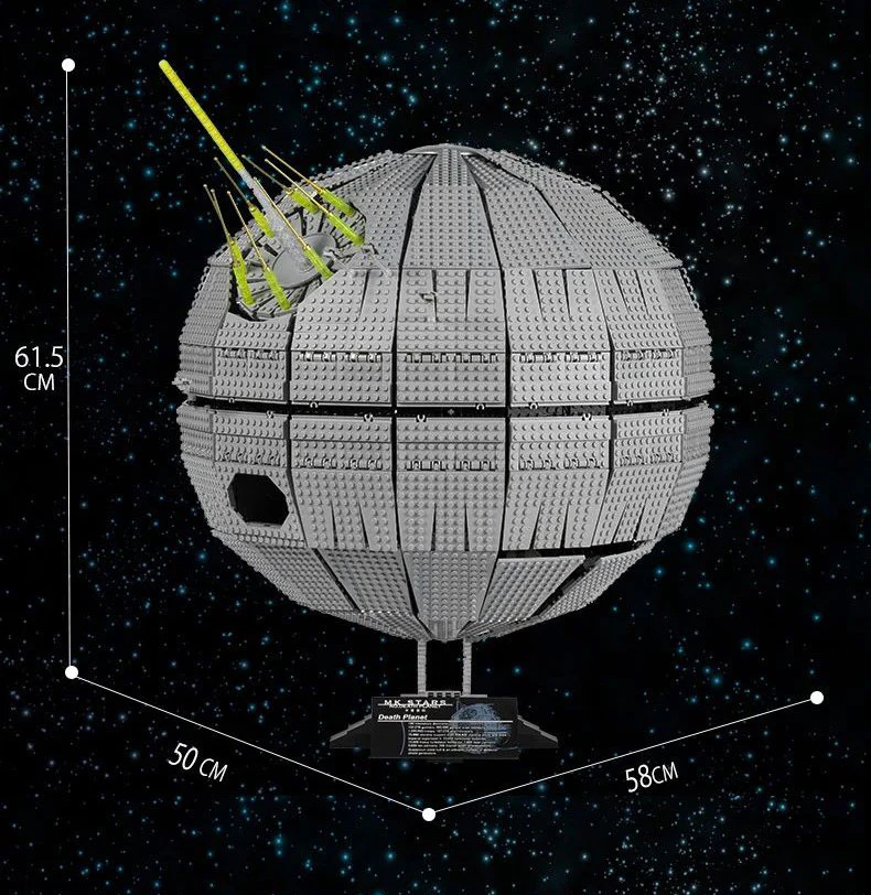 Mould King 21034 Death Star - YWOBB