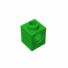 GOBRICKS GDS-622  Brick 1 x 1 with Hole - YWOBB