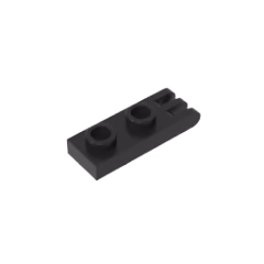 GOBRICKS GDS-M173 Hinge Plate 1 x 2 with 3 Fingers on End - YWOBB