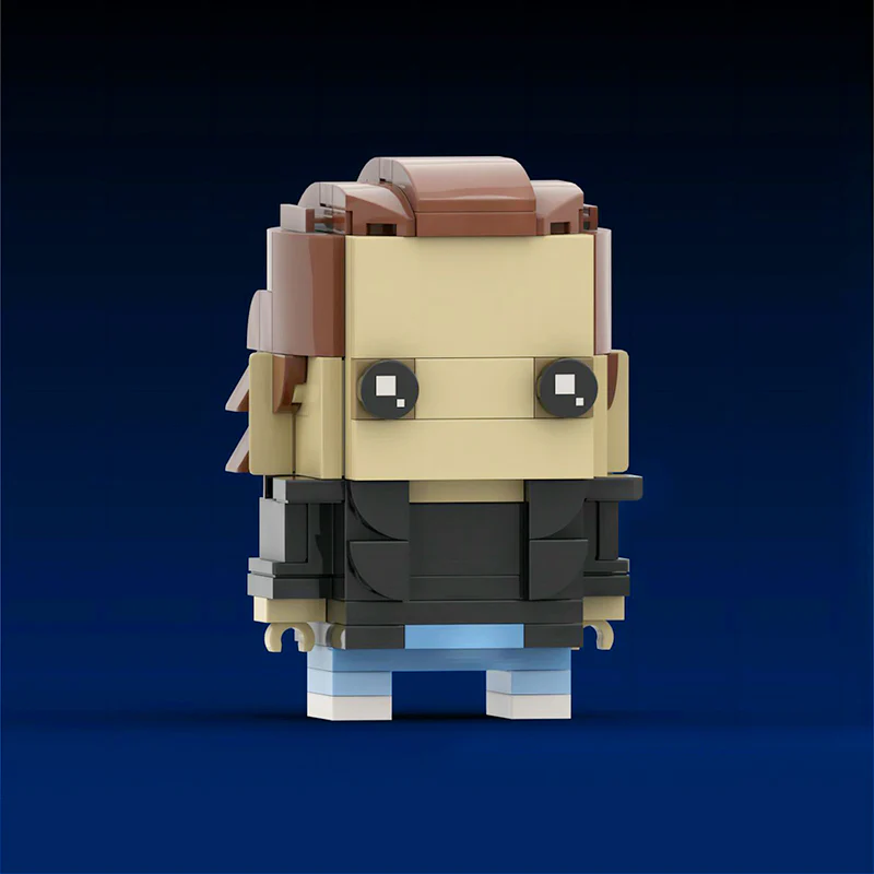 MOC 125950 Punk Eleven (Stranger Things) Custom Brickheadz - YWOBB
