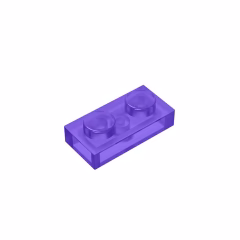 GOBRICKS GDS-502 Plate 1 x 2 - YWOBB