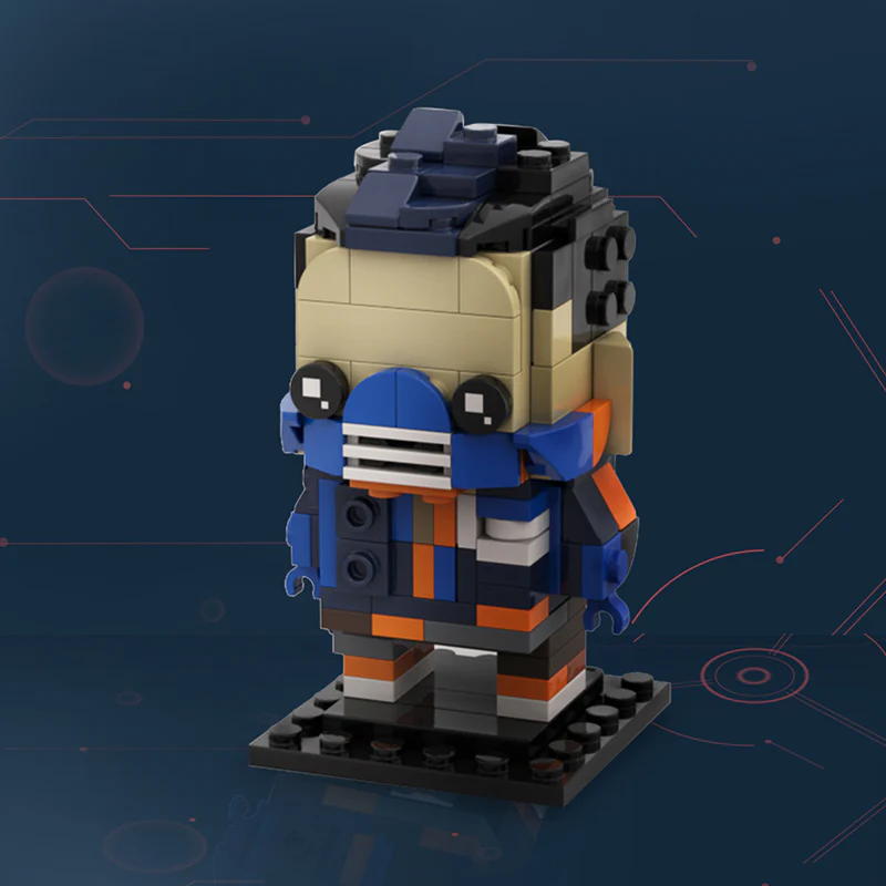 GOBRICKS MOC 131213 Valorant - Yoru Fearless Pact - YWOBB