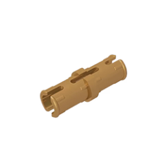 GOBRICKS GDS-889 Pin with Friction Ridges Lengthwise, Staggered, with or without Center Slots - YWOBB