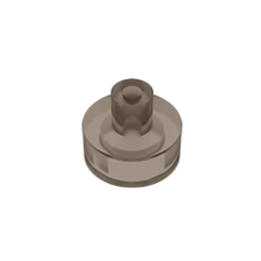 GOBRICKS GDS-1291 Round 1 x 1 with Bar and Pin Holder - YWOBB