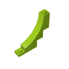 GOBRICKS GDS-718  Arch 1 x 5 x 4 Inverted - YWOBB