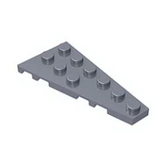GOBRICKS GDS-550  Plate 6 x 3 Right - YWOBB