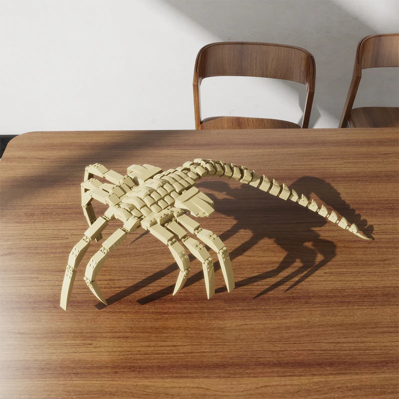 MOC C7909 Facehugger-Alien - YWOBB