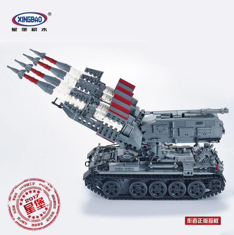 XINGBAO XB-06004 The SA-3 missile and T55 Tank - YWOBB