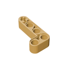 GOBRICKS GDS-671 Modified Bent Thick L-Shape 2 x 4 - YWOBB