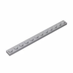 GOBRICKS GDS-508 Plate 1 x 12 - YWOBB
