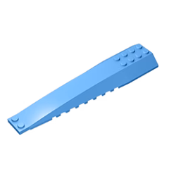 GOBRICKS GDS-768 Wedge 16 x 4 Triple Curved - YWOBB