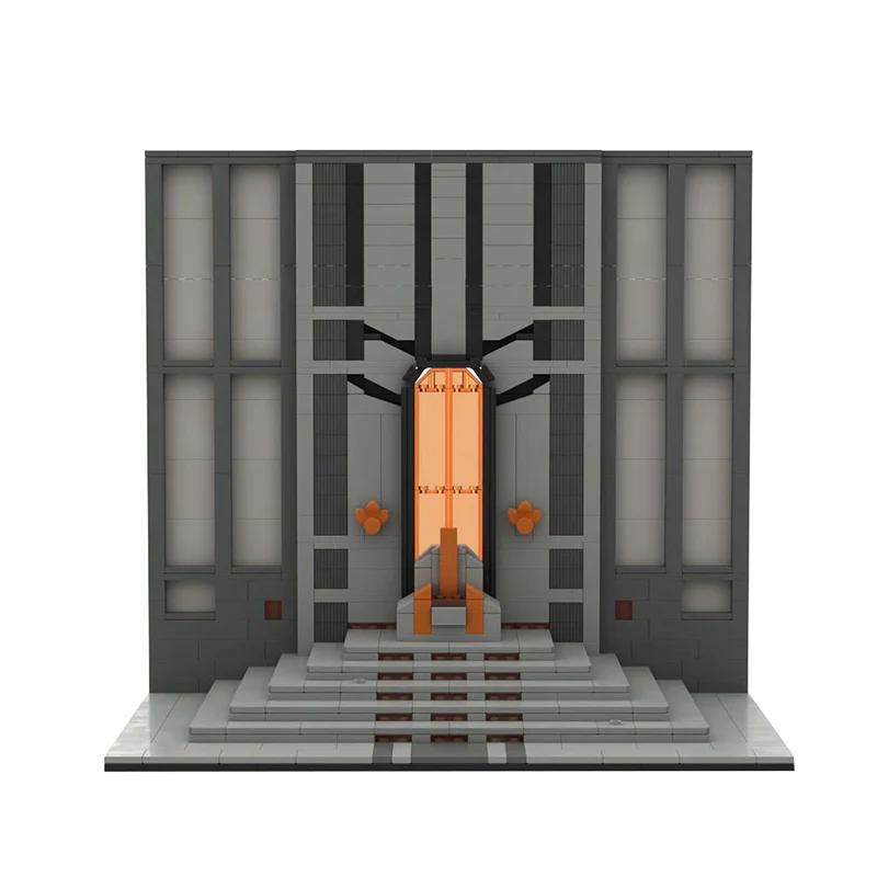 GOBRICKS MOC 146841 Mandalore Throne Room - YWOBB