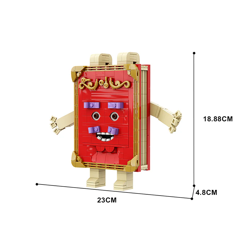GOBRICKS MOC A1036 Magic book - YWOBB
