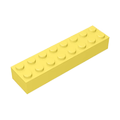 GOBRICKS GDS-544 Brick 2 x 8 - YWOBB