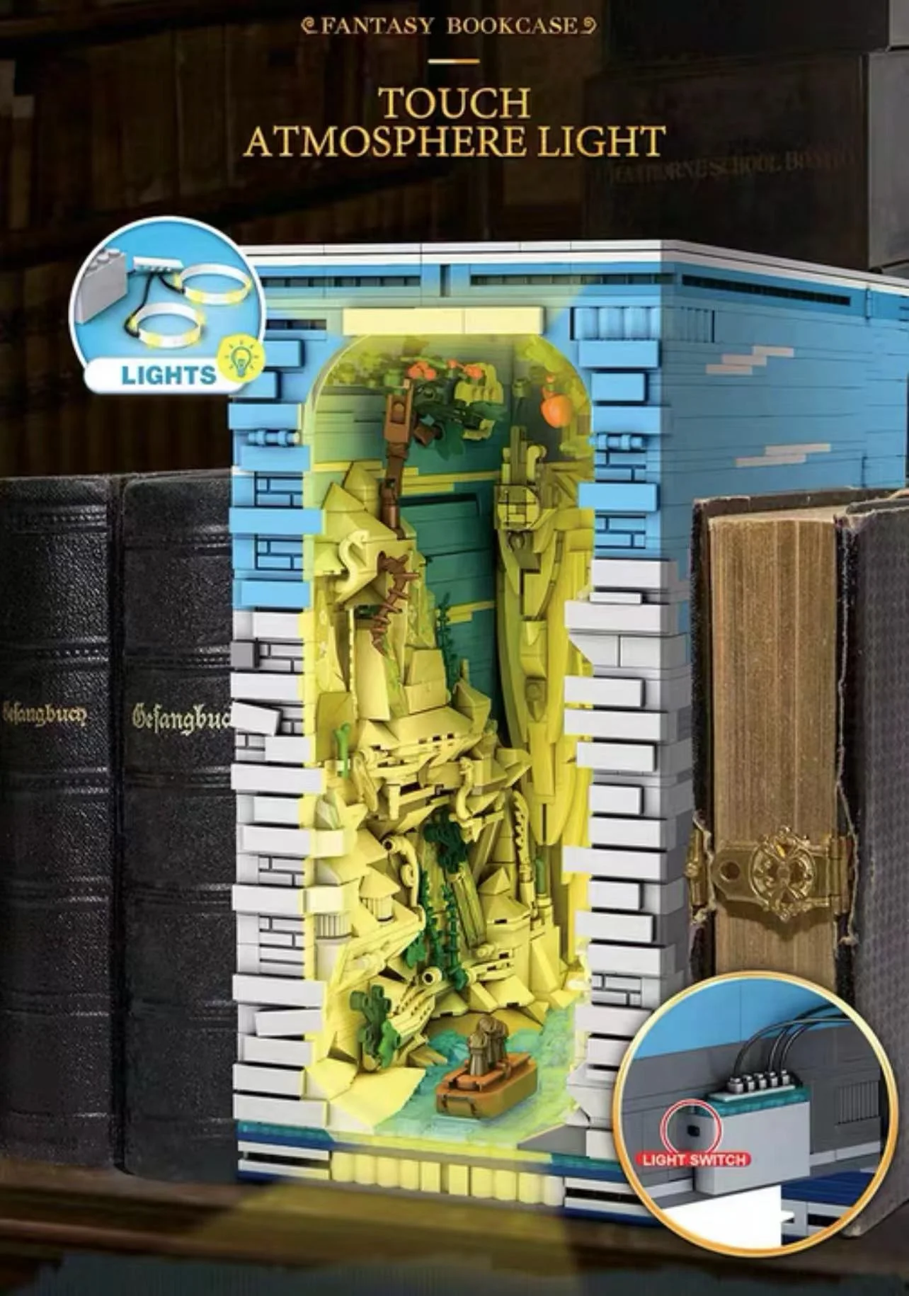 Reobrix 66039 Book Of The Kings Fantasy Bookcase - YWOBB