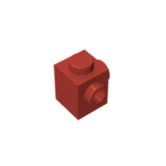 GOBRICKS GDS-1046 Modified 1 x 1 with Studs on 2 Sides, Adjacent - YWOBB