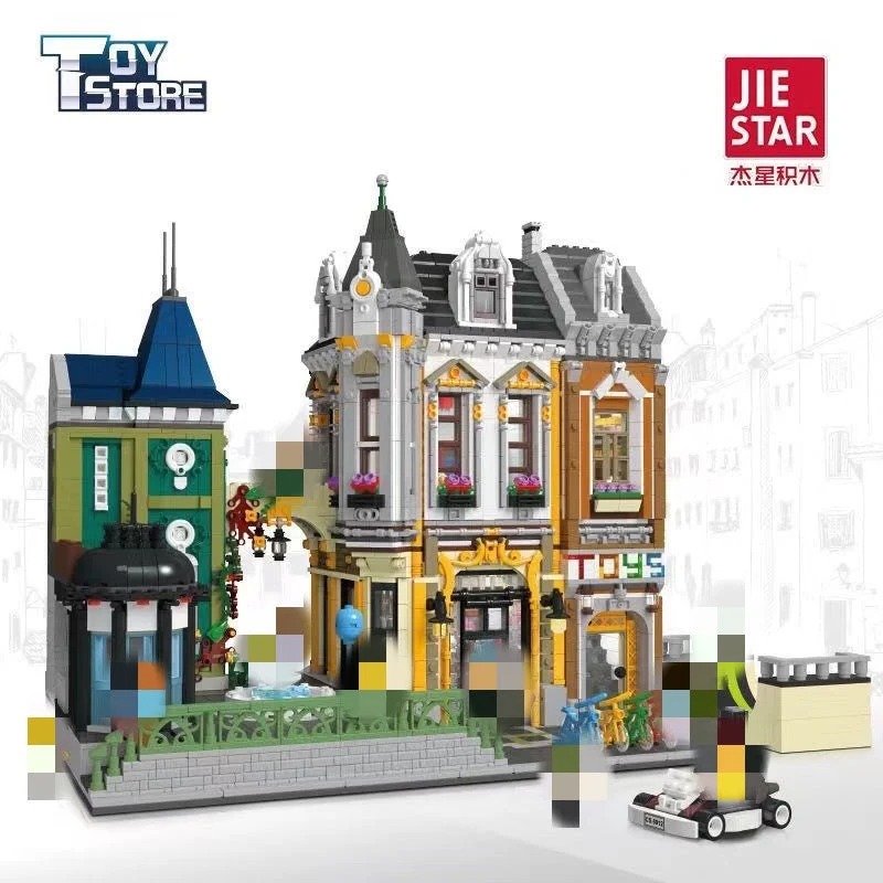 JIE STAR 89112 Toys Store Afol Square - YWOBB