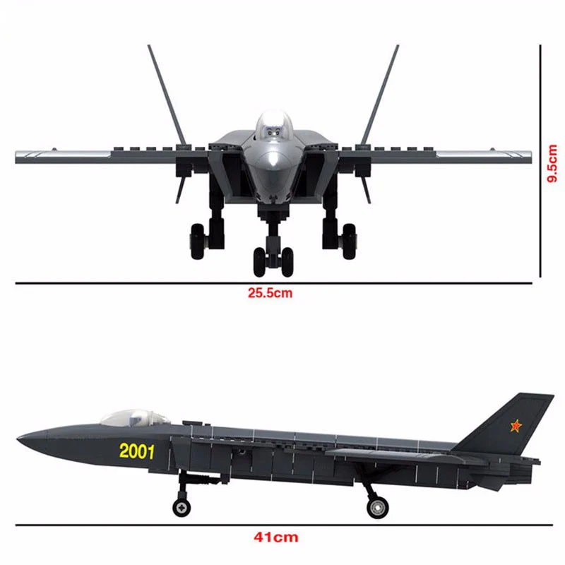 WANGE JX003 J20 Heavy Stealth Military Fighter - YWOBB