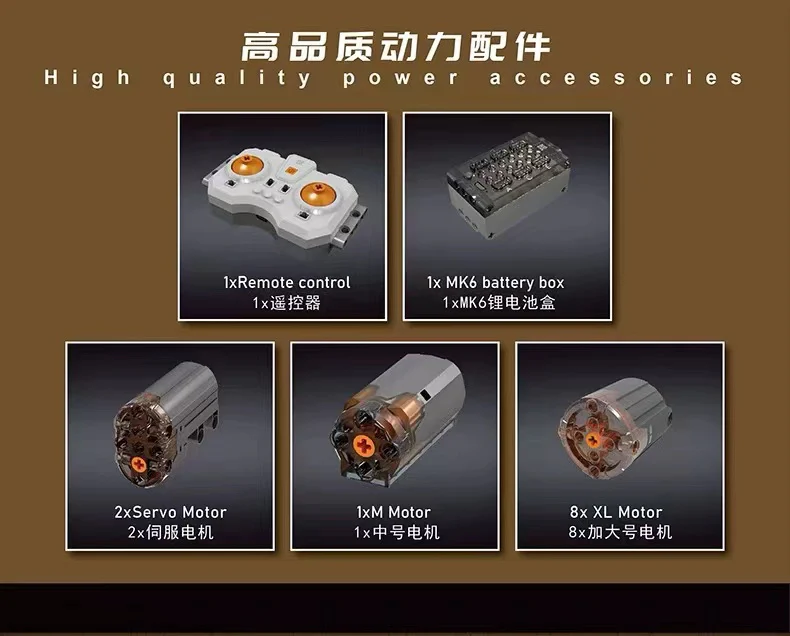 Mould King 18031 Firefox Climb Car OVP EU Warehouse Version - YWOBB