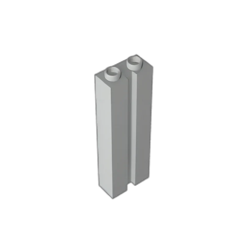 GOBRICKS GDS-M367 Brick Modified 1 x 2 x 5 with Channel - YWOBB