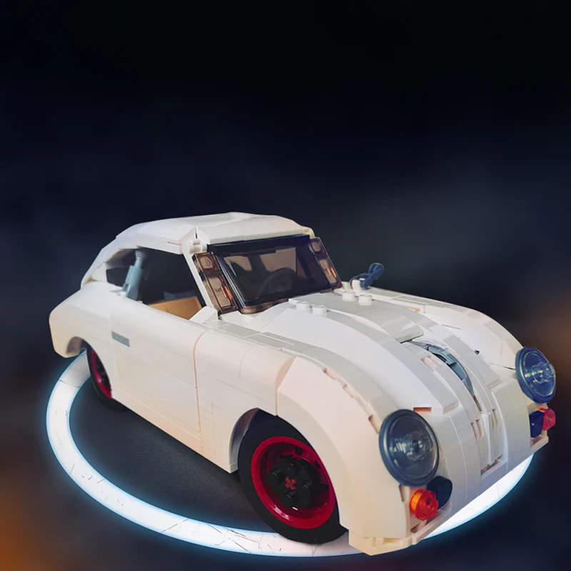 GOBRICKS MOC 130262 Porsche 356 - YWOBB