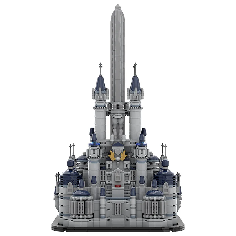 GOBRICKS MOC 177207 Final Fantasy IX Alexandria Castle - YWOBB