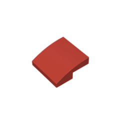 GOBRICKS GDS-659  Curved 2 x 2 - YWOBB