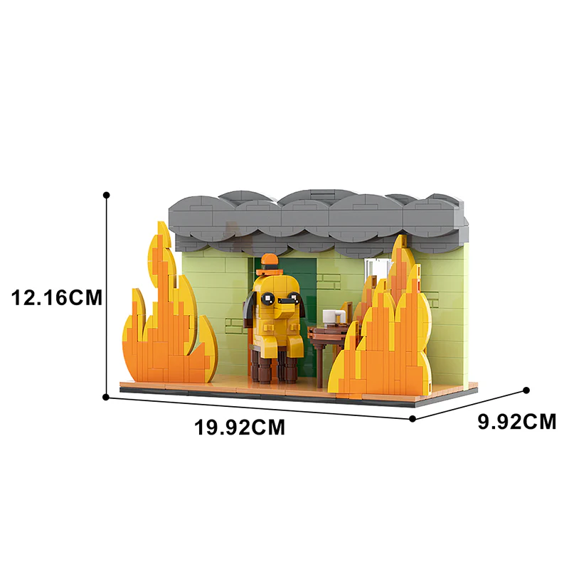 GOBRICKS MOC A0447Y01 this is fine dog - YWOBB