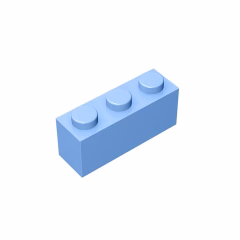 GOBRICKS GDS-533 Brick 1 x 3 - YWOBB