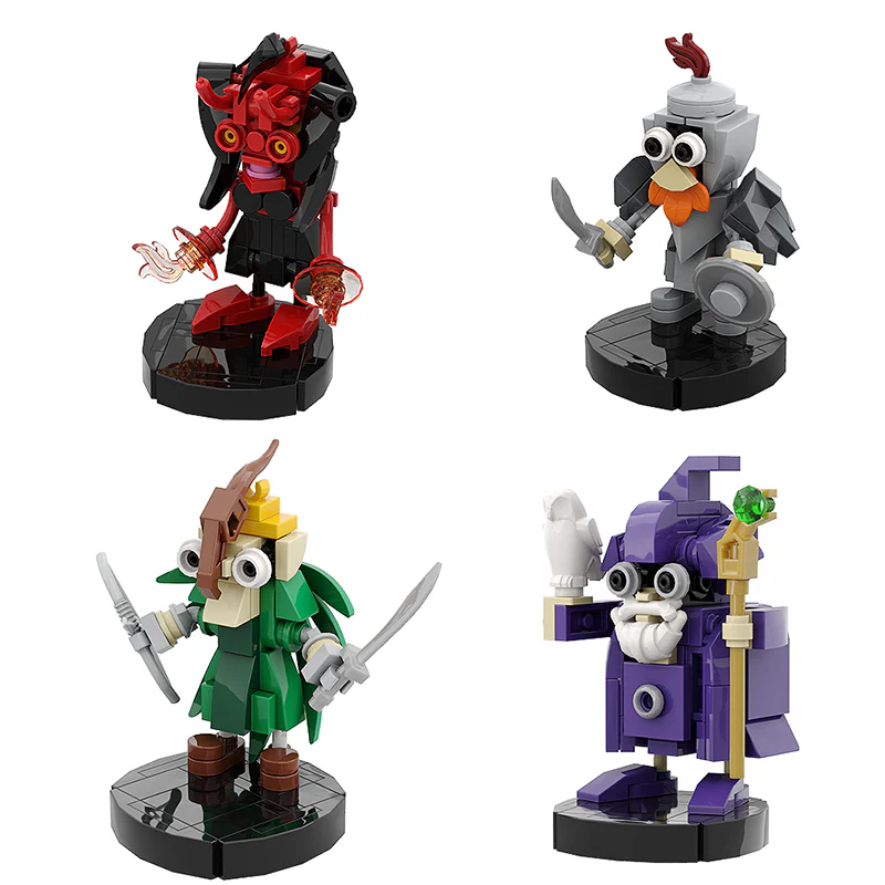 GOBRICKS MOC A1110Y02 Dragon and Dungeon 02 - YWOBB