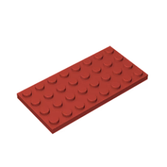 GOBRICKS GDS-521 Plate 4 x 8 - YWOBB