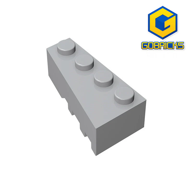 GOBRICKS GDS-592 Wedge 4 x 2 Left - YWOBB