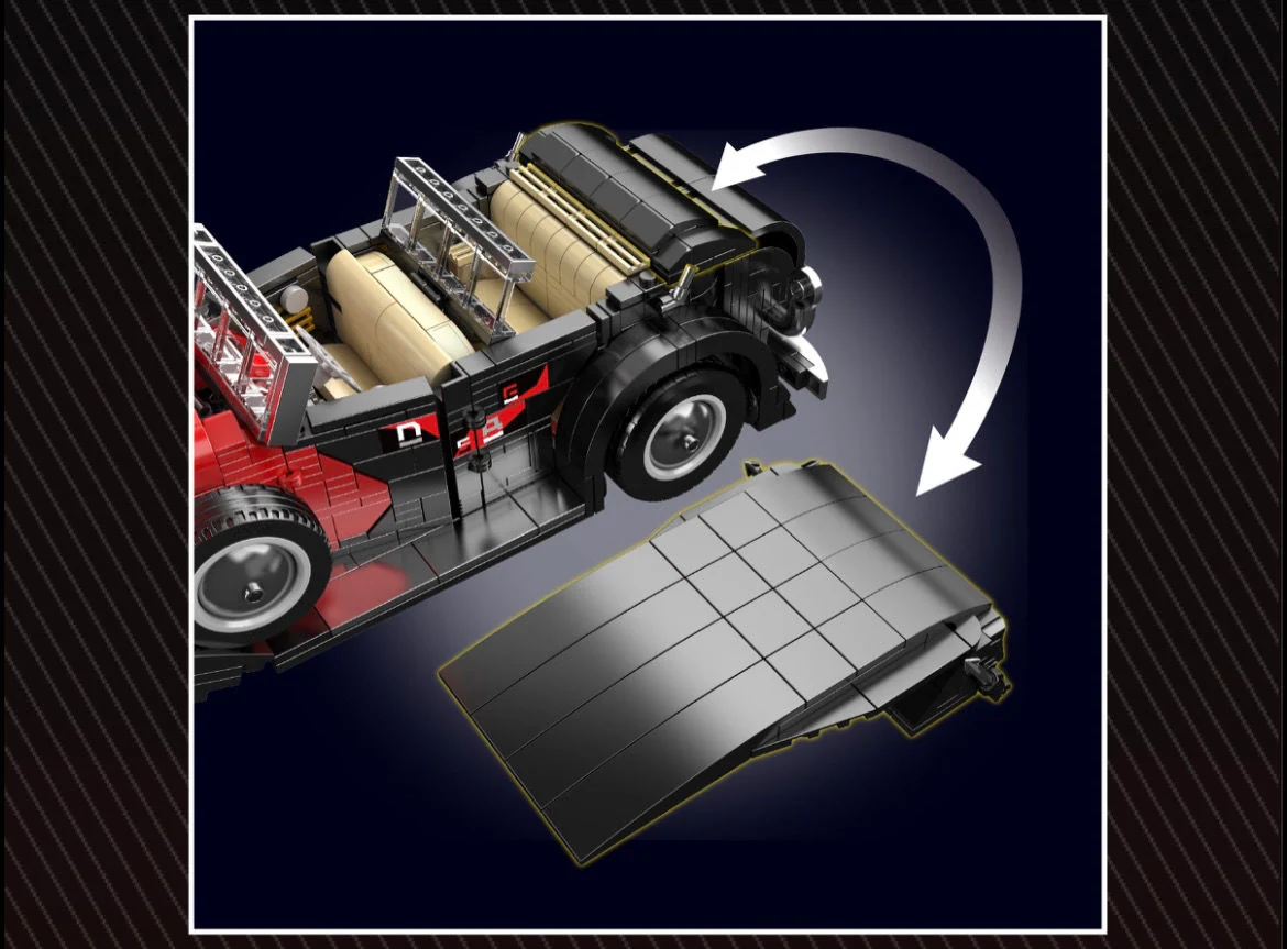 Mould King 10114 Duesenberg - YWOBB