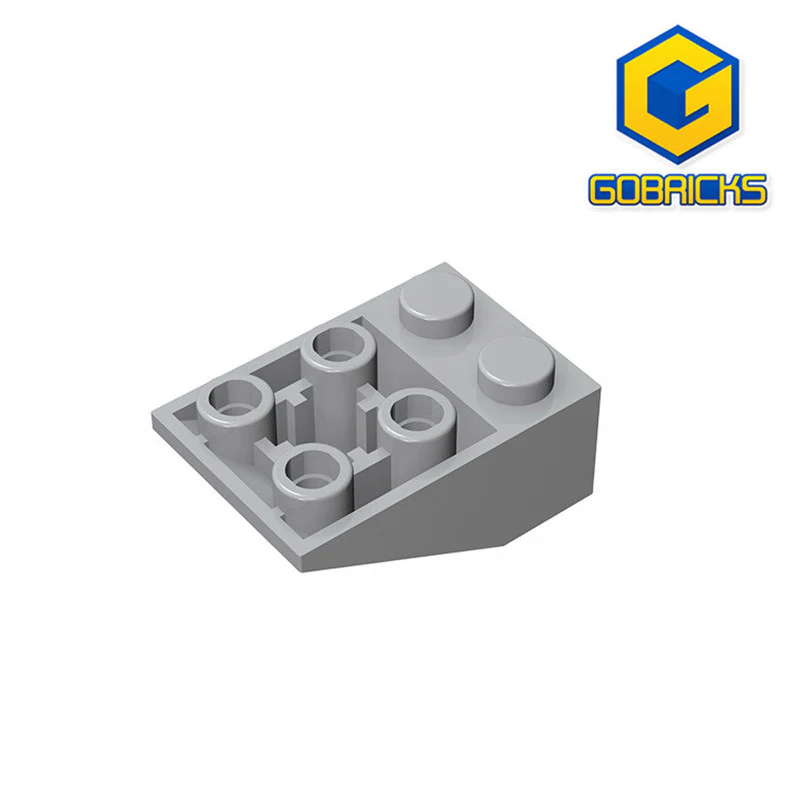 GOBRICKS GDS-598 Inverted 33 3 x 2 without Connections between Studs - YWOBB